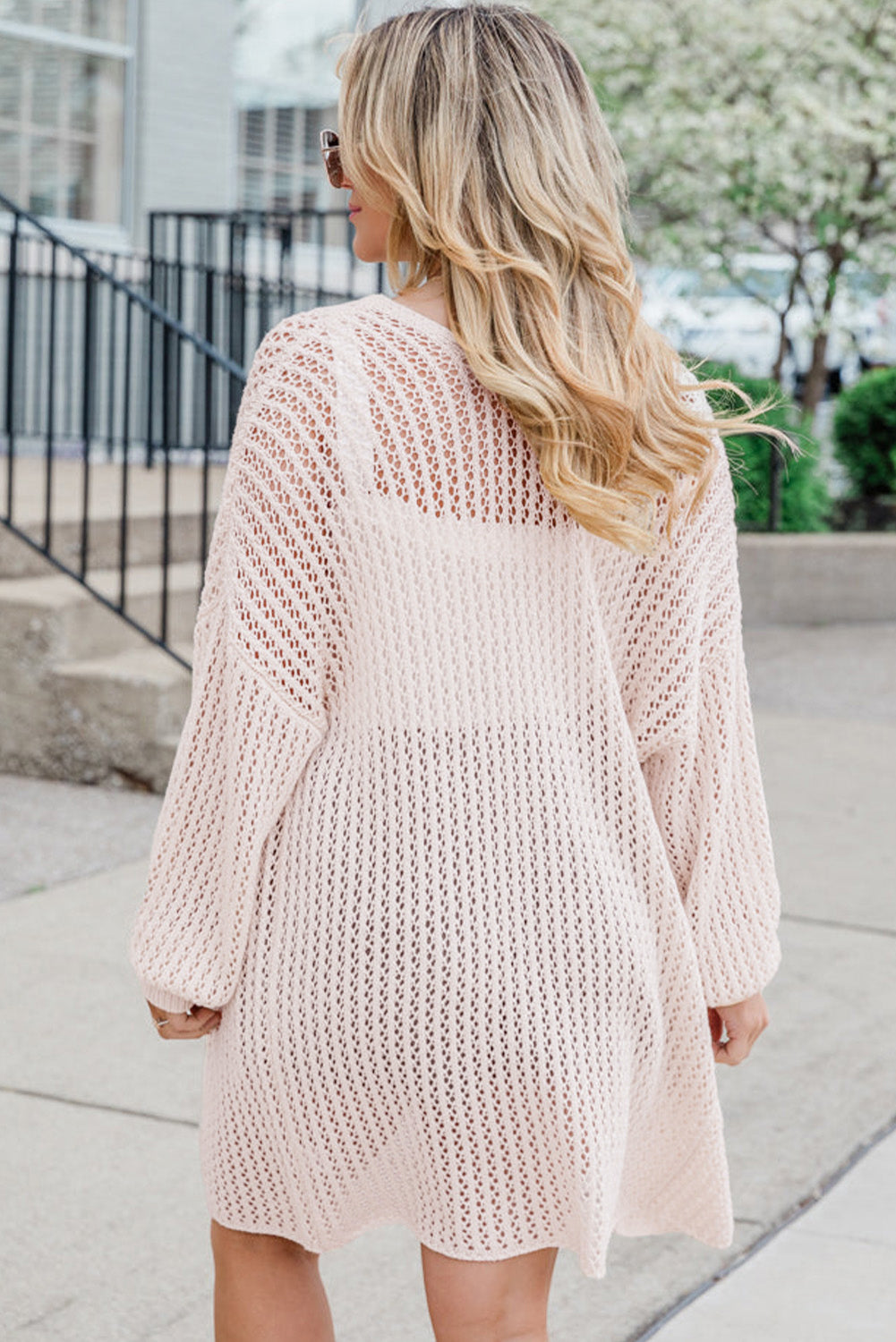 Crochet Drop Shoulder Cardigan