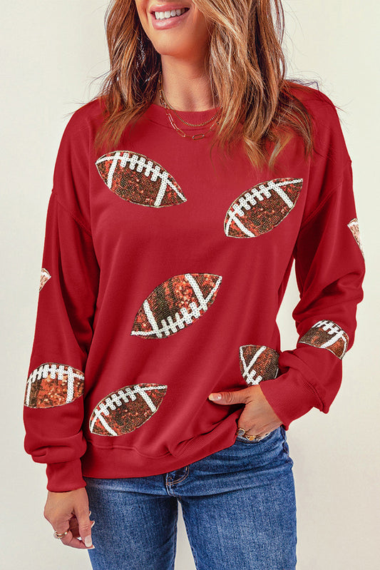 Football Graphic Sweatshirt